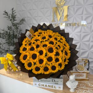 Golden Sunflower Bouquet